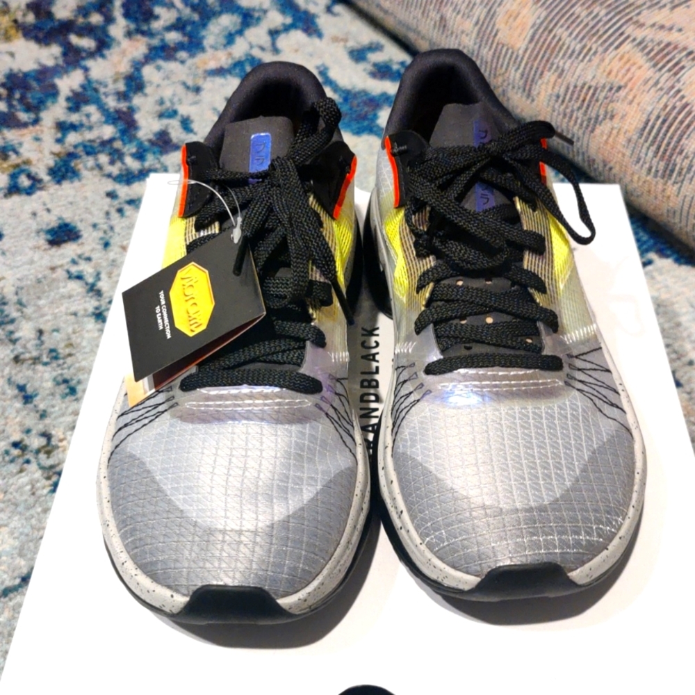 NWT Brandblack Kite Racer 2.0 Mens 8 Grey/Multi Sneaker